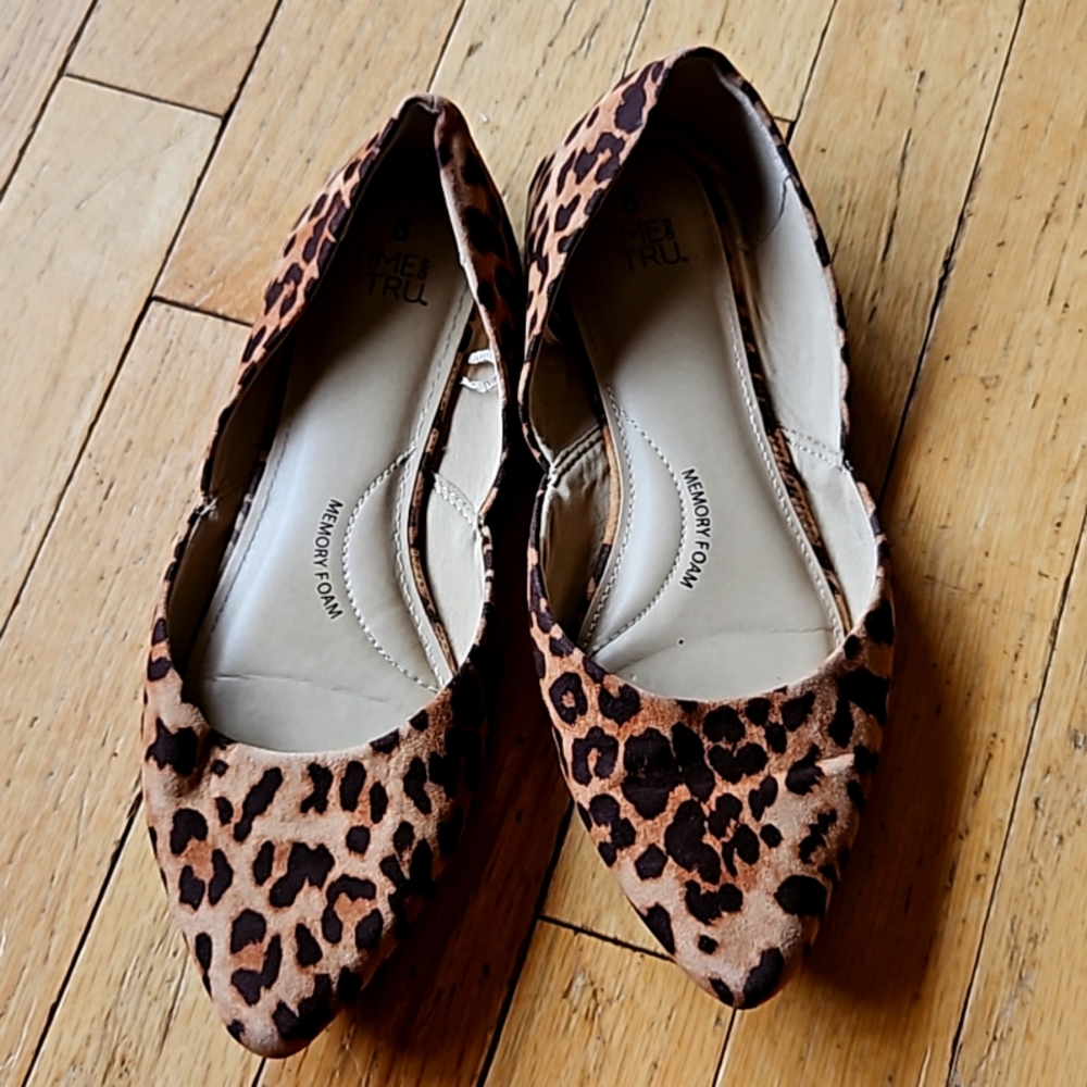 Cheetah Print Flats